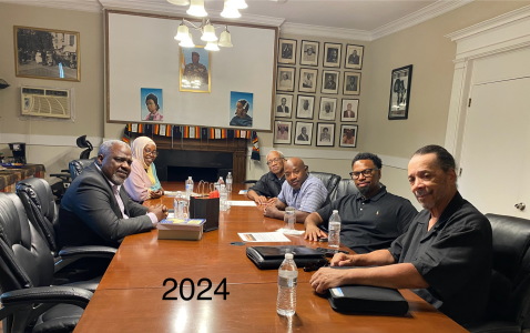 The Center for Pan African Studies meeting with Niger diplomats in Washington DC The Center for Pan African Studies meeting with Niger diplomats in Washington DC