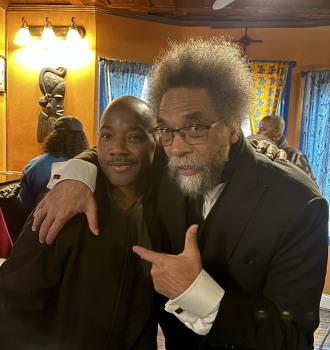Cornel West with Dennis Boatwright, II
